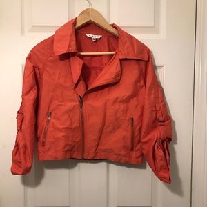 CAbi Style913 Scooter Cropped Moto Coral Jacket S